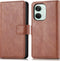 imoshion Hoesje Geschikt voor OnePlus Nord 3 Hoesje Met Pasjeshouder - imoshion Luxe Bookcase - Bruin