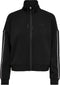 ONLY PLAY ONPMAXIE HN LS ZIP - Dames Sporttrui - Lange mouwen opstaande kraag - Zwart