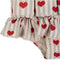 Konges Slöjd drijfpak / badpak kind - Amour blue stripe - Uitneembare drijfstokken - Maat 3 jaar