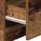 vidaXL - Nachtkastjes - 2 - st - met - 2 - lades - 40x36x50 - cm - oud - houtkleurig