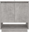 vidaXL - Dressoir - 70x41x75 - cm - bewerkt - hout - betongrijs