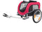 Trixie Hondenfietskar - M - Max. 22 kg - Zwart Rood - 75x63x68/137 cm