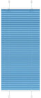 vidaXL - Plissé - rolgordijn - 65x150 - cm - stofbreedte - 64,4 - cm - polyester - blauw