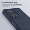 imoshion Hoesje - Geschikt voor Xiaomi Redmi Note 12 Pro Plus - EasyGrip Backcover - Donkerblauw
