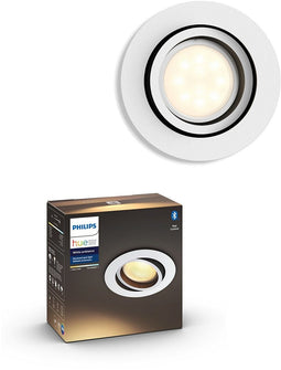 Philips Hue Milliskin - Inbouwspot - Warm tot koel wit licht - Wit