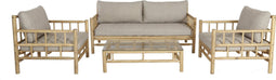 Stoel-Bank Loungeset - Bethany - Acaciahout - The Outsider