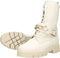 Gabor 92.743 - Veterboots - Leren laarzen met rits - Wit