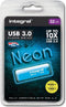 Integral Neon 3.0 - USB3.0 Flash Drive - 32GB - Blauw