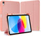 Dux Ducis - Tablet hoes geschikt voor Apple iPad 10 10.9 (2022) - Domo Book Case - Auto Wake/Sleep functie - Roze