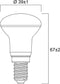 Palatrade LED REFLECTOR E14 R50 5W 510LM WW