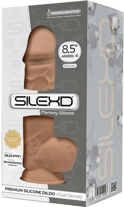 SILEXD - Dildo Dual Density Mod. 4 - 8.5 Caramel