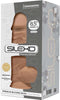 SILEXD - Dildo Dual Density Mod. 4 - 8.5 Caramel