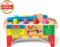Melissa & Doug Deluxe Werkbank met hamer - Houten Speelgoed - Ontwikkelingsspeelgoed - Creatief spelen - Montessori Speelgoed - 3+ jaar - Cadeau voor jongens en meisjes