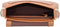 Ted Baker WXB-DARCELL - Webbing Satchel Cross Body Tas - 2 vakken - Camel