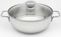 Demeyere Apollo - Sauteerpan - 28 cm - RVS met glazen deksel