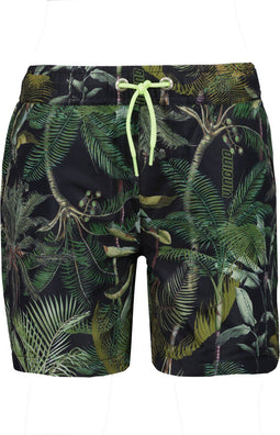 Vingino SS22 XUN - Jongens Zwembroek - Gebloemd - Zwart