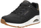 Skechers Uno-Jungle Nite - Lage sneakers - Air-cooled memory foam - Zwart