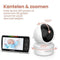 LAKOO PRO 5 - Babyfoon - Camera 1080p Full HD - 5 inch monitor