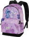 Karactermania - Disney - Lilo en Stitch - HS FAN 2.0 Rugzak - Handbagage Backpack met trolley bevestiging - Rugtas - Lila