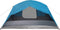 vidaXL - Tent - met - luifel - 4-persoons - waterdicht - blauw