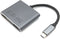 Equip 133484 - USB 3.2 Gen 1 Type-C Hub - 2x HDMI - Zilver