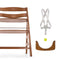 Hauck Alpha+ Kinderstoel - meegroeiend van 6 maanden tot 90 kg - FSC® gecertificeerd beukenhout - Walnoot