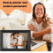 Digitale fotolijst met WiFi en Frameo App - 10 inch – HD+ -IPS Display – Zwart - Micro SD – Touchscreen