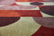 Brink en Campman - Brink en Campman Decor Cosmo Red Pale Green 095203 Vloerkleed - 160x230 - Rechthoek - Laagpolig Tapijt - Modern - Meerkleurig