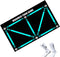 Voetbal Footstep Trainingsmat met een Paar Sokken 60 x 90 cm Voetbaltrainingsmat voor Kinderen van 4