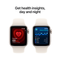 Apple Watch SE (2024) - Smartwatch - GPS + Cellular - 40mm - Zilver (Beige)