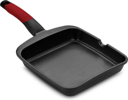 Gladde Grillpan BRA Premiere (28 x 28 cm) Rood