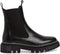 Tamaris - Chelsea boots - Hoogwaardig leer met blokhak - Zwart
