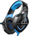 ONIKUMA K1-B - Gaming Headset - 50 mm driver - Zwart/Blauw