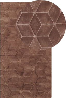 THATTA - Vloerkleed - Bruin - 80 x 150 cm - Nepbont