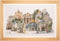 Thea Gouverneur - Borduurpakket met telpatroon - 533 - Voorgesorteerde DMC Garens - Jerusalem Israël - Linnen - 79 cm x 50 cm - DIY Kit