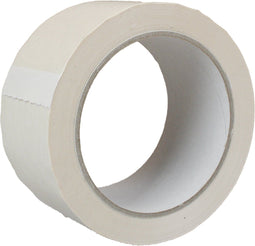 Dozensluittape | PVC | 50mm | 66m | wit | 6 stuks