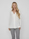 VILA VILUCY LS SHIRT - Doorknoop blouse - V-hals - M
