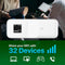 ZTE MF986D - 4G MiFi Router - 600 Mbps - Tot 32 apparaten