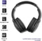 Qoltec Draadloze Koptelefoon met microfoon Super Bass | Dynamisch | BT | Zwart.