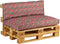 In the Mood Mitchell Palletkussens - 120 x 80 cm / 120 x 40 cm - Fuchsia