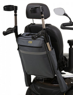 Splash scootmobiel tas - Rolstoeltas - Krukhouders - Grijs