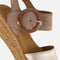 Gabor Sandalen - Platte sandalen - Suede - Beige - Maat 42