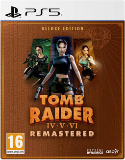 Mindscape Tomb Raider IV-VI Remastered - Deluxe Edition - PS5 - Inclusief steelbook artbook en soundtrack-cd