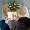 Partizzle® 36x Kraft Luxe Kerstkaarten - Duurzame Wenskaarten - 10x15 cm (36 stuks)