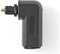 Nedis TosLink-Adapter - TosLink Male - Toslink Female - 90° Gehoekt - ABS - Zwart - 10 Stuks - Polybag