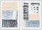 Schilderij DKD Home Decor 60 x 3,2 x 90 cm Abstract Stads (2 Stuks)