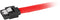 Sharkoon SATA 3 - SATA III Kabel - 0,45m - Rood
