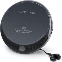 Muse M-900DM - Portable CD/MP3-speler met antishock, zwart