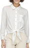 ONLY ONLLECEY LS KNOT SHIRT NOOS - Dames Blouse - Knoopdetail - All over streep - Maat L