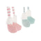 Decoratieve figuren DKD Home Decor Kerstmis Fee Polyester Engel (15 x 10 x 53 cm) (2 Stuks)